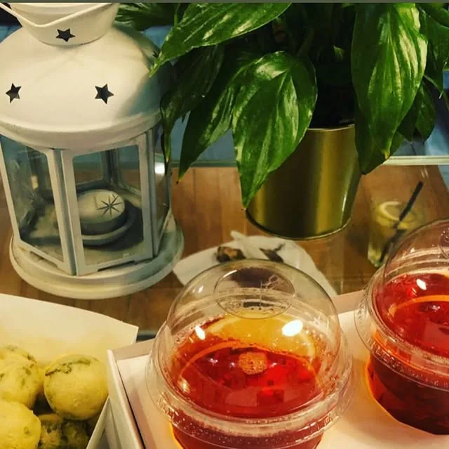 Aperitivo · delivery — Instagram, 2021